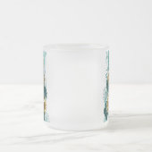 ブランチとゴールデン葉ズGinko Biloba フロストグラスマグカップ (中央)