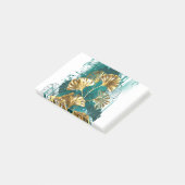 ブランチとゴールデン葉ズGinko Biloba ポストイット (アングル)