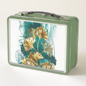 ブランチとゴールデン葉ズGinko Biloba メタルランチボックス (裏面)