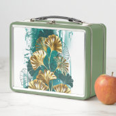 ブランチとゴールデン葉ズGinko Biloba メタルランチボックス (インサイチュ)