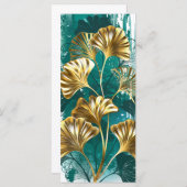 ブランチとゴールデン葉ズGinko Biloba メニュー (正面/裏面)