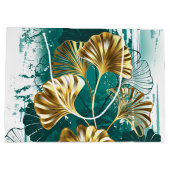 ブランチとゴールデン葉ズGinko Biloba ラージペーパーバッグ (裏面)