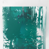 ブランチとゴールデン葉ズGinko Biloba 三つ折り招待状 (内部最初)