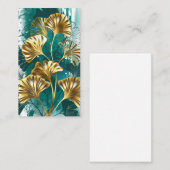 ブランチとゴールデン葉ズGinko Biloba 割引カード (正面/裏面)