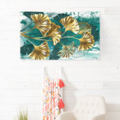 ブランチとゴールデン葉ズGinko Biloba 横断幕 (インサイチュ)