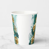 ブランチとゴールデン葉ズGinko Biloba 紙コップ (左)