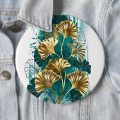 ブランチとゴールデン葉ズGinko Biloba 缶バッジ (インサイチュ)