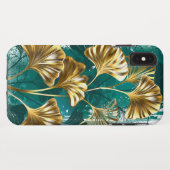 ブランチとゴールデン葉ズGinko Biloba Case-Mate iPhoneケース (裏面(横))