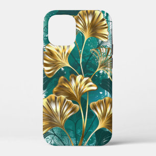 ブランチとゴールデン葉ズGinko Biloba iPhone 12 Mini ケース