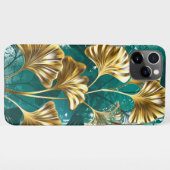 ブランチとゴールデン葉ズGinko Biloba iPhoneケース (裏面横)