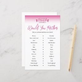 ブランチとバブリーのガレントインは、むしろゲームをする