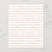 ブランチとバブリーのパティスリーのパンケーキの予算招待状 (裏面)