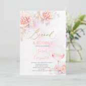 ブランチとバブリーのブライダルシャワーの招待 招待状 (スタンド正面)