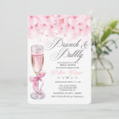 ブランチとバブリーのブライダルシャワーの招待 招待状 (スタンド正面)