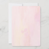 ブランチとバブリーのブライダルシャワーの招待 招待状 (裏面)