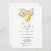 ブランチとバブリーのブライダルシャワーの招待 招待状 (正面/裏面)