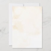 ブランチとバブリーのブライダルシャワーの招待 招待状 (裏面)