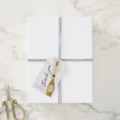 ブランチとバブリーブライダルシャワーありがとう ギフトタグ (より糸付き)