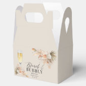 ブランチとバブリーブライダルシャワーパンパスグラスファボ フェイバーボックス (オープン)