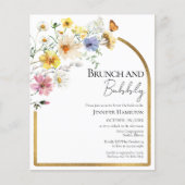 ブランチとバブリー Boho Bridal Shower |招待 (正面)