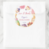 ブランチとバブルパティスリーのパンケ感謝していーキー ラウンドシール (バッグ)