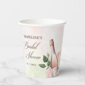 ブランチとバブルリーシャンパン ブライダルシャワー 紙コップ (正面)