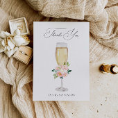 ブランチとバブル ブライダルシャワー サンキューカード