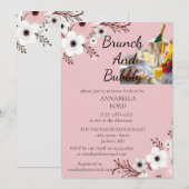 ブランチとバブル 招待状 (正面/裏面)