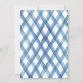 ブランチとベビーブルーベリーベビーシャワー 招待状 (裏面)