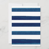 ブランチと泡立った紙吹雪招待 招待状 (裏面)