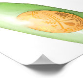 ブランチと泡立つパティスリーブライダルシャワー歓迎 ポスター (角)