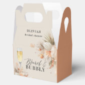 ブランチと泡立つブライダルシャワーのススキ フェイバーボックス (オープン)