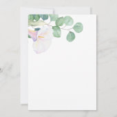 ブランチと泡立つブライダルシャワー 招待状 (裏面)