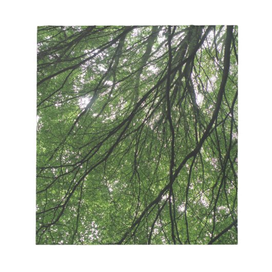 ブランチと葉メモ帳 ノートパッド (正面)