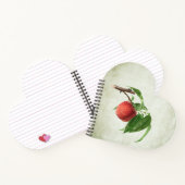 ブランチのおいしい桃 ノートブック (内部)