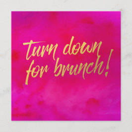 ブランチのお誘いを断るパール シマー 招待状