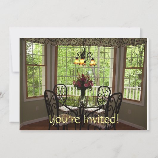 ブランチのお誘い 招待状 (正面)