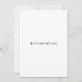 ブランチのお誘い 招待状 (裏面)