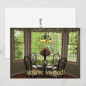 ブランチのお誘い 招待状 (正面/裏面)