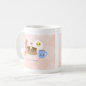 ブランチのマグ愛して下さい コーヒーマグカップ (正面左)