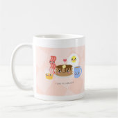 ブランチのマグ愛して下さい コーヒーマグカップ (左)