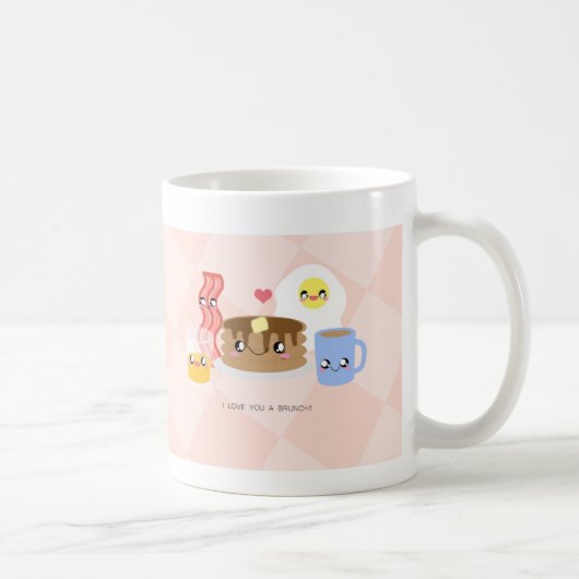 ブランチのマグ愛して下さい コーヒーマグカップ (右)