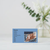 ブランチの名刺の子牛 名刺 (スタンド正面)