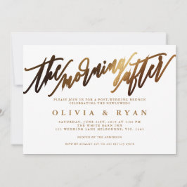 ブランチの結婚招待状の翌朝 招待状