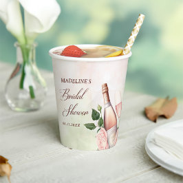 ブランチアンドバブリーシャンパンブライダルシャワー 紙コップ