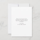 ブランチアンドバブリーブライダルシャワー サンキューカード (裏面)