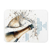 ブランチアンドバブリーブライダルシャワー マグネット (横)