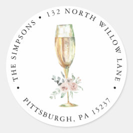 ブランチアンドバブリー差出人住所 ラウンドシール