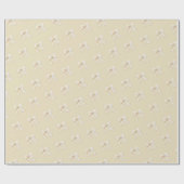 ブランチアンドバブーブリーシャンパンボウブライダルシャワー ラッピングペーパー (フラット)