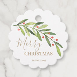 ブランチアンドベリーズホリデイ フェイバータグ